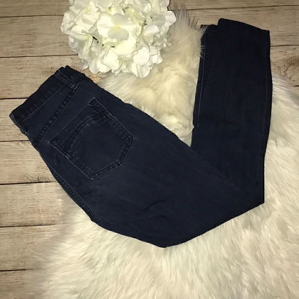 Free People Hi Rise Skinny Denim Jeans